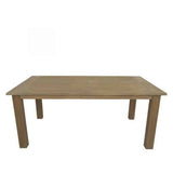 Coastal Teak Outdoor 72" Dining Table by Sunset West Model 5501-T72