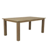 Coastal Teak Outdoor 72" Dining Table by Sunset West Model 5501-T72