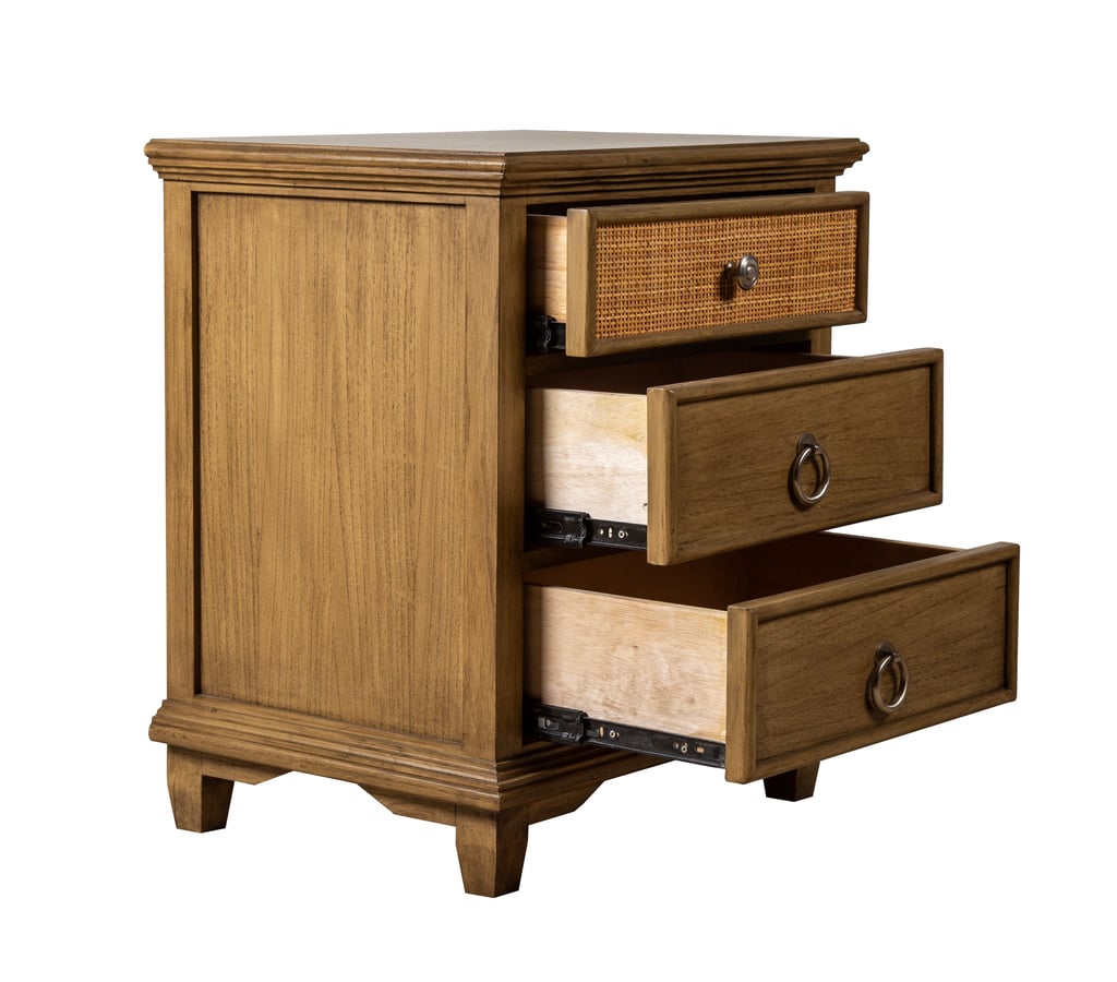 Tahiti 3 Drw Nightstand by Capris Furniture