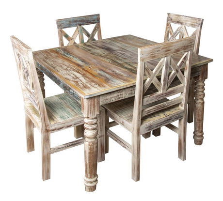 Creekwood Glazed Finish Dining Side Chair by Capris Furniture SC379