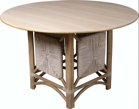 Sankara 5 Pc Rattan Dining Set 624-SET By Capris Furniture
