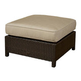 Tilbury All Weather Wicker Ottoman Model OT9862 by Beachcraft