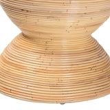 Wicker Fair Tokyo Hourglass Rattan End Table