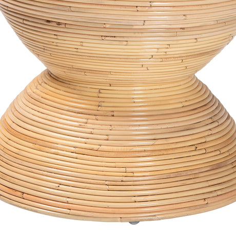 Wicker Fair Tokyo Hourglass Rattan End Table