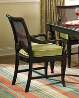 Traders Wood and Wicker 5 Pc Dining Set with 4 Arm Chairs TR-22-SET by Designer Wicker Tribor