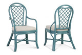 Trellis 6 Pc Rattan Round Dining Set 979-SET by Braxton Culler