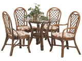 Trellis Rattan Dining Arm Chairs 979-029 by Braxton Culler