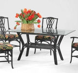 Overture Rattan Dining Arm Chair 1972-029 by Braxton Culler