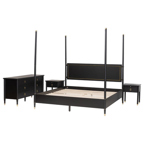 Tamra Four-Poster Platform Bedroom Set by Wicker Fair