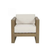 Coastal Teak Outdoor Club Chair by Sunset West Model 5501-21