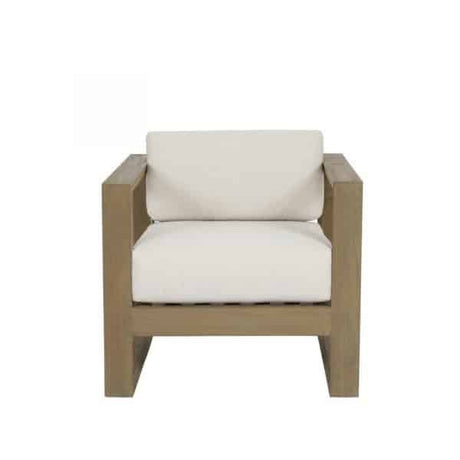Coastal Teak Outdoor Club Chair by Sunset West Model 5501-21