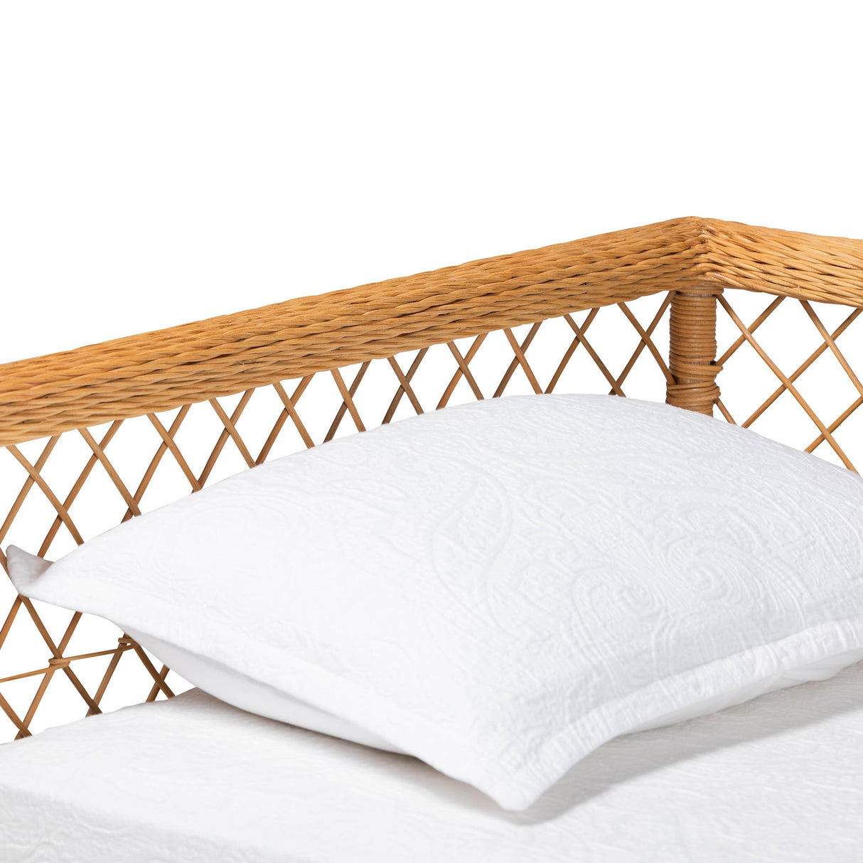 Jessica Natural Rattan Daybed by Wicker Fair