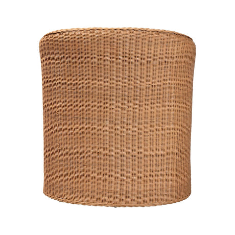 Nessa Bohemian Light Honey Rattan Arm Chair by Wicker Fair
