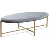 Tobin Oval Cocktail Table by Braxton Culler Made in the USA Model 150-023