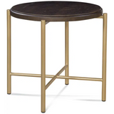 Tobin Round End Table by Braxton Culler Made in the USA Model 150-022