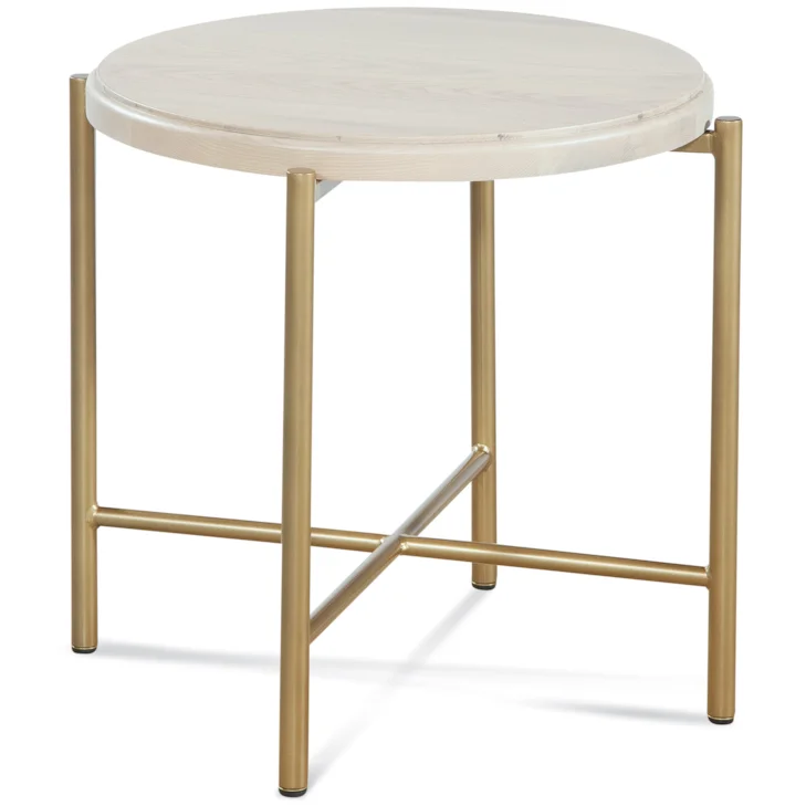 Tobin Round End Table by Braxton Culler Made in the USA Model 150-022