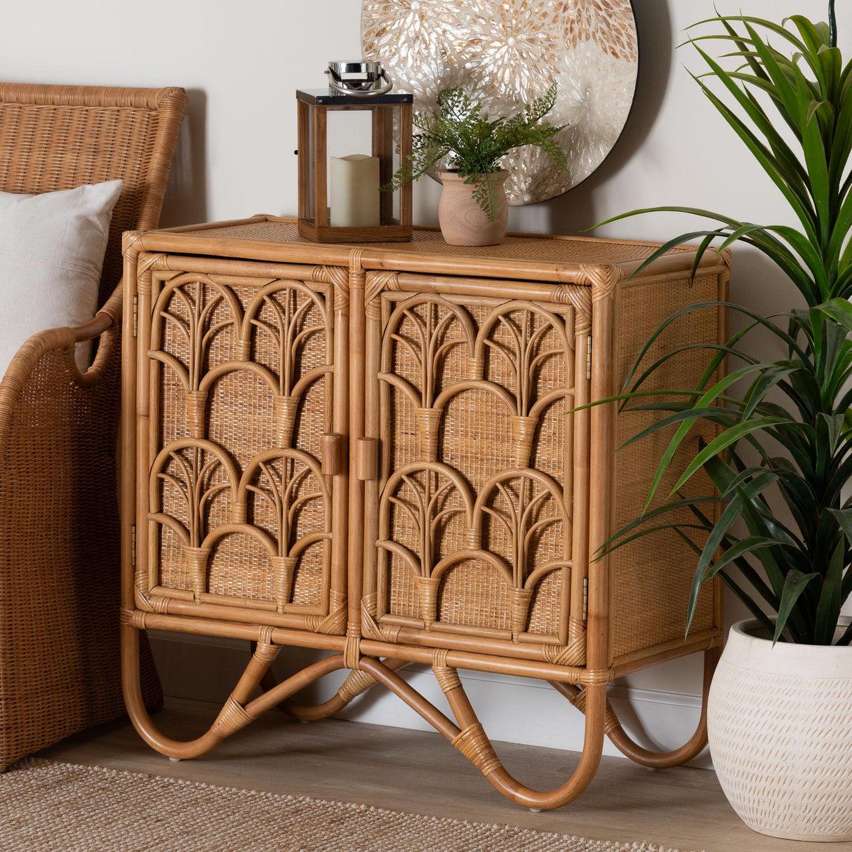 Toraja Wicker Fair Rattan Multi-Purpose Cabinet