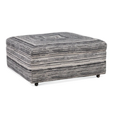 Transitional Cocktail Ottoman with Miter Top by Braxton Culler Made in the USA Model 767-009M