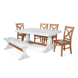 Hues Transitional Extension Dining Table by Braxton Culler Made in the USA Model 1062-E76