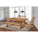 Hues Transitional Extension Dining Table by Braxton Culler Made in the USA Model 1062-E76