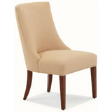 Tuxedo Transitional Upholstered Dining Chair by Braxton Culler Made in the USA Model 528-028