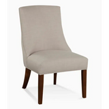 Tuxedo Transitional Upholstered Dining Chair by Braxton Culler Made in the USA Model 528-028