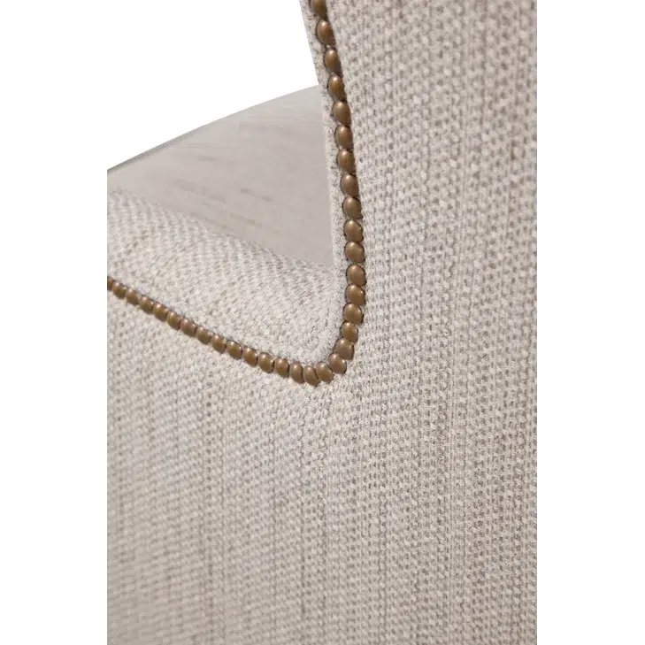 Transitional Wing Chair with Nailhead Trim by Braxton Culler Made in the USA Model 732-007SN