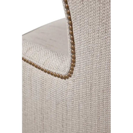 Transitional Wing Chair with Nailhead Trim by Braxton Culler Made in the USA Model 732-007SN