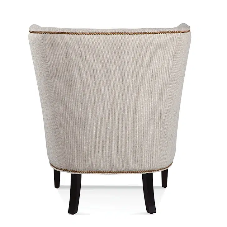 Transitional Wing Chair with Nailhead Trim by Braxton Culler Made in the USA Model 732-007SN