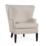 Transitional Wing Chair with Nailhead Trim by Braxton Culler Made in the USA Model 732-007SN