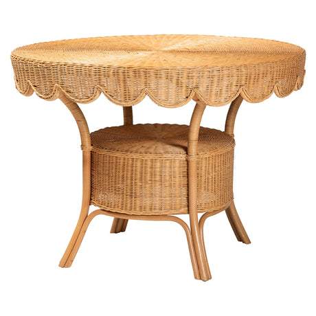 Troy 5-Piece Rattan Dining Set by Wicker Fair