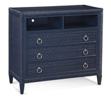 Naples Wicker and Rattan Media Chest Model 807-024 by Braxton Culler