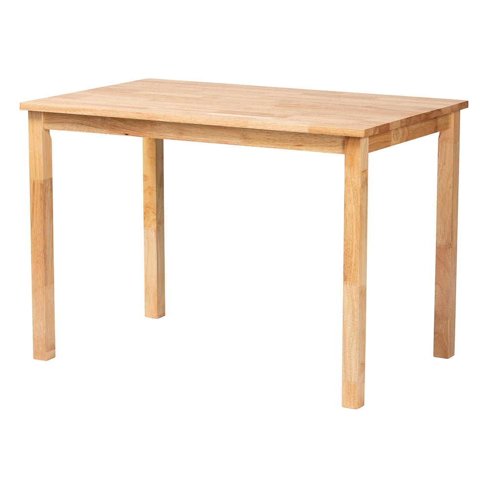 Ubud Seagrass Dining Nook Set with Wood Table, Cushioned L-Shaped Bench and Chairs by Wicker Fair