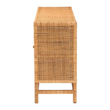 Vivian Wicker Fair Rattan Cabinet for Many Uses