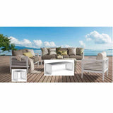 Veda Outdoor 5 Pc Furniture Set 74100 By South Sea Rattan