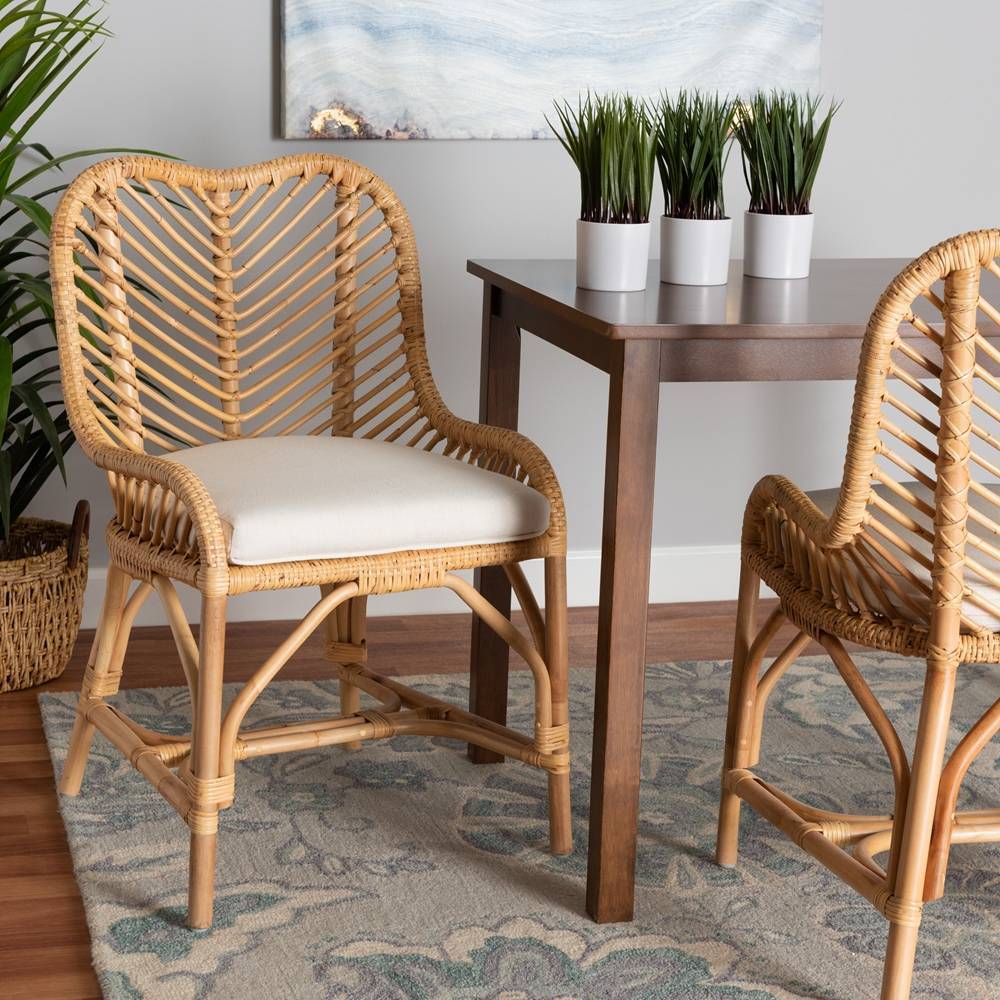 Voyager (Set of 2) Wicker Fair Rattan Dining Chairs