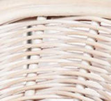 Bridgeport Rattan Swivel Barstool or Counterstool in Washed Linen Finish