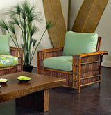 Waterside Coastal Rattan Arm Chair Model WE-01 By Designer Wicker Tribor