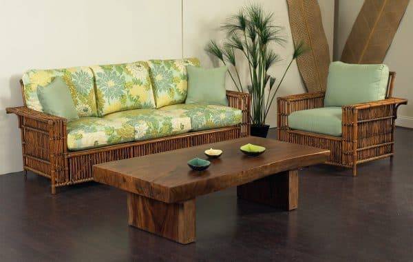 Waterside Rattan Sofa Model WE-03 By Designer Wicker Tribor