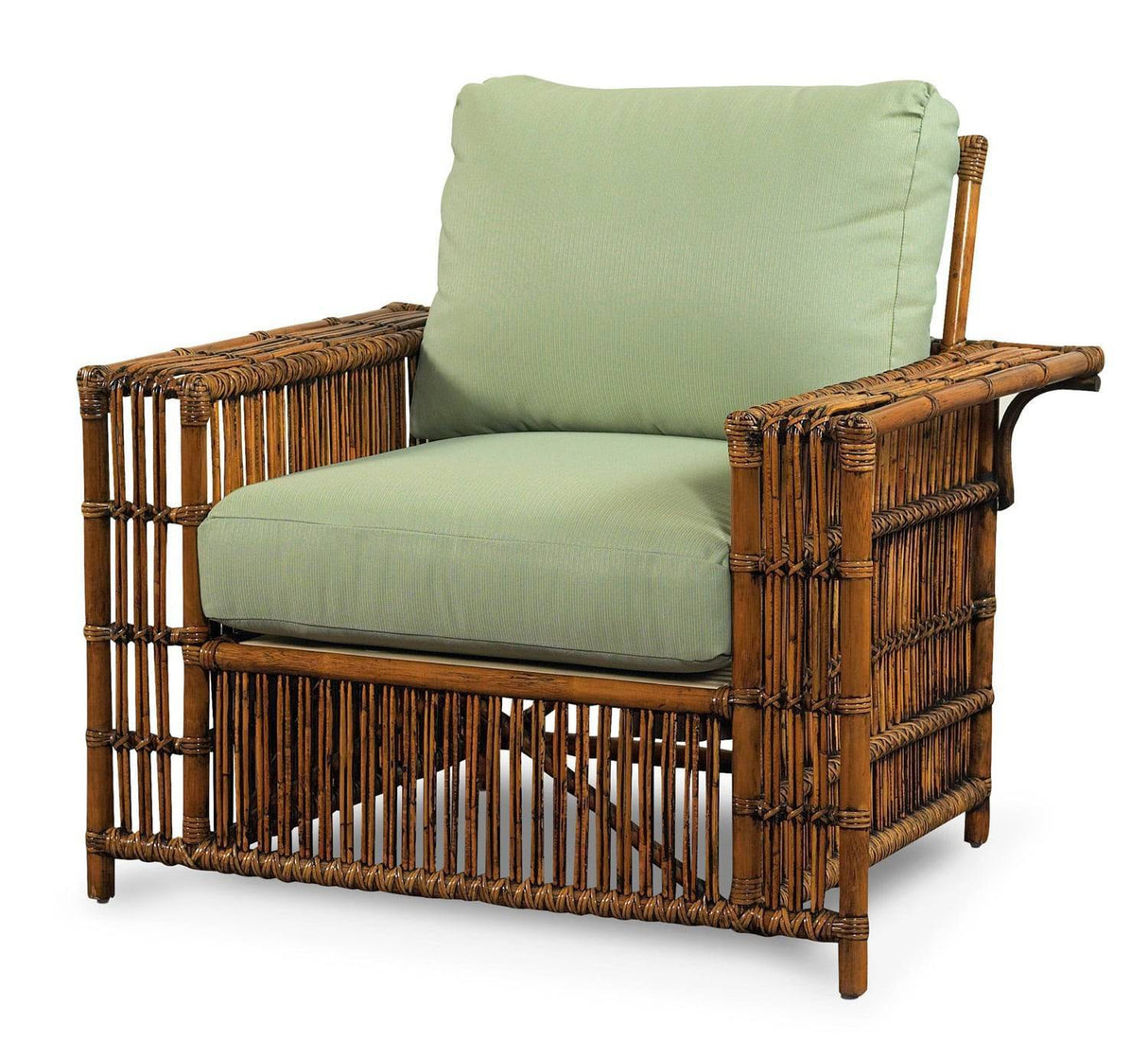 Waterside Coastal Rattan Arm Chair Model WE-01 By Designer Wicker Tribor