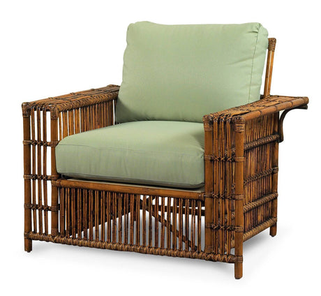 Waterside Coastal Rattan Arm Chair Model WE-01 By Designer Wicker Tribor