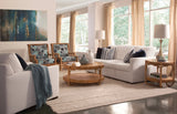 Willow Creek Rattan Round Coffee Table with Custom Finish Model 1024-070