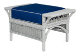 Windsor Porch Rattan Ottoman WD-10 by Designer Wicker Tribor