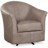 Weston Leather Swivel Chair by Braxton Culler Made in the USA Model 635-L05