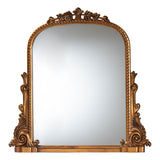 Whitby Baroque Antique Goldleaf Accent Mirror by Wicker Fair