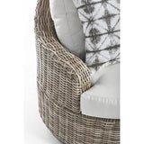 Luna Cove Patio Curved-Wedge Armless Chair by South Sea Rattan Model 74452