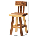 Laluli Suar Wood Counter Stool by Wicker Fair
