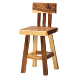 Laluli Suar Wood Counter Stool by Wicker Fair