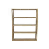 Coastal Teak Outdoor X Bookcase by Sunset West Model 5501-XBK