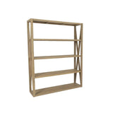 Coastal Teak Outdoor X Bookcase by Sunset West Model 5501-XBK
